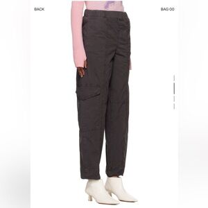 Ganni Women's Dark Gray Cargo Pants with tag still on - never worn